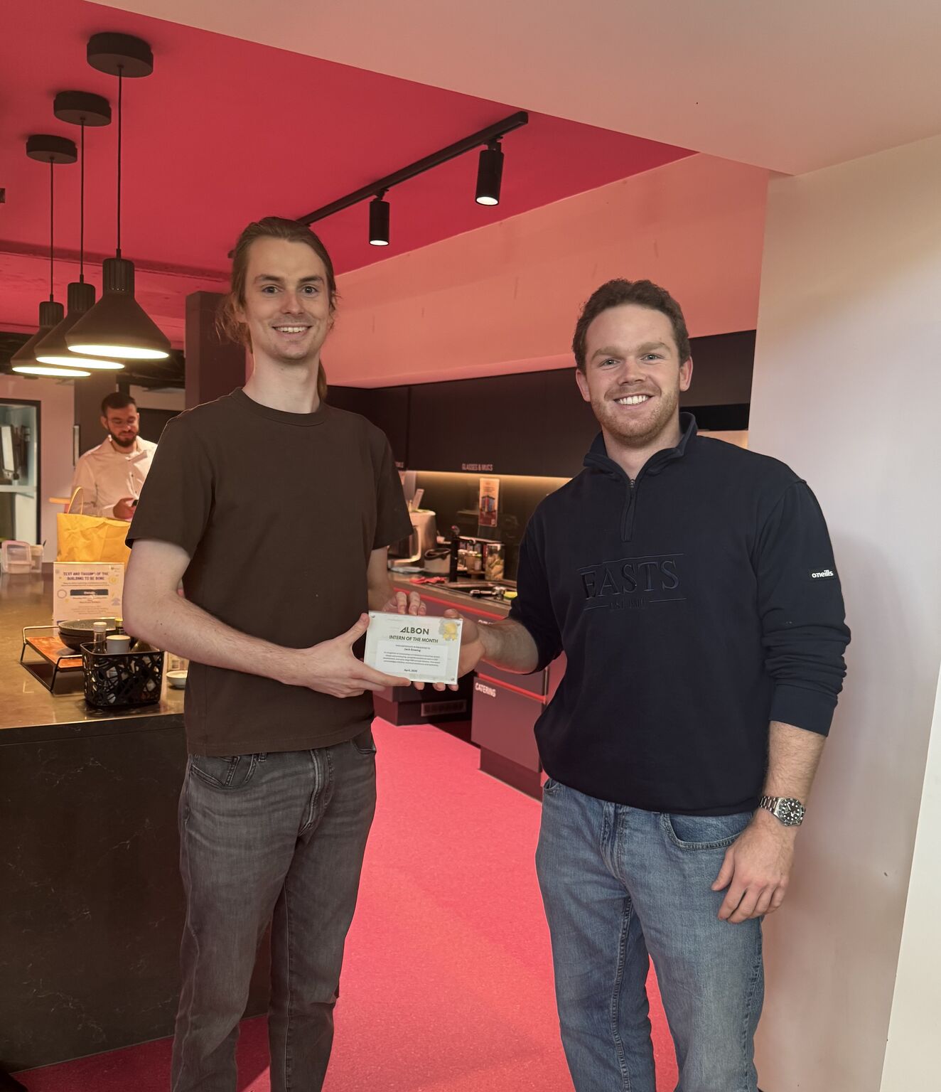 Congratulations to Jack Gowing, ALBON's Intern of the Month for April!
