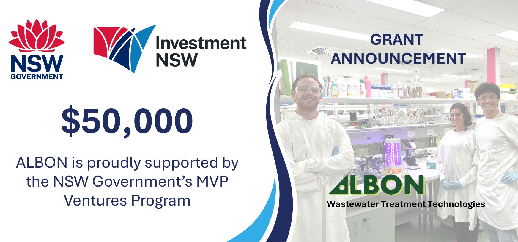 Excited to share that ALBON has been awarded $50,000 in matched funding through the NSW Governmen...